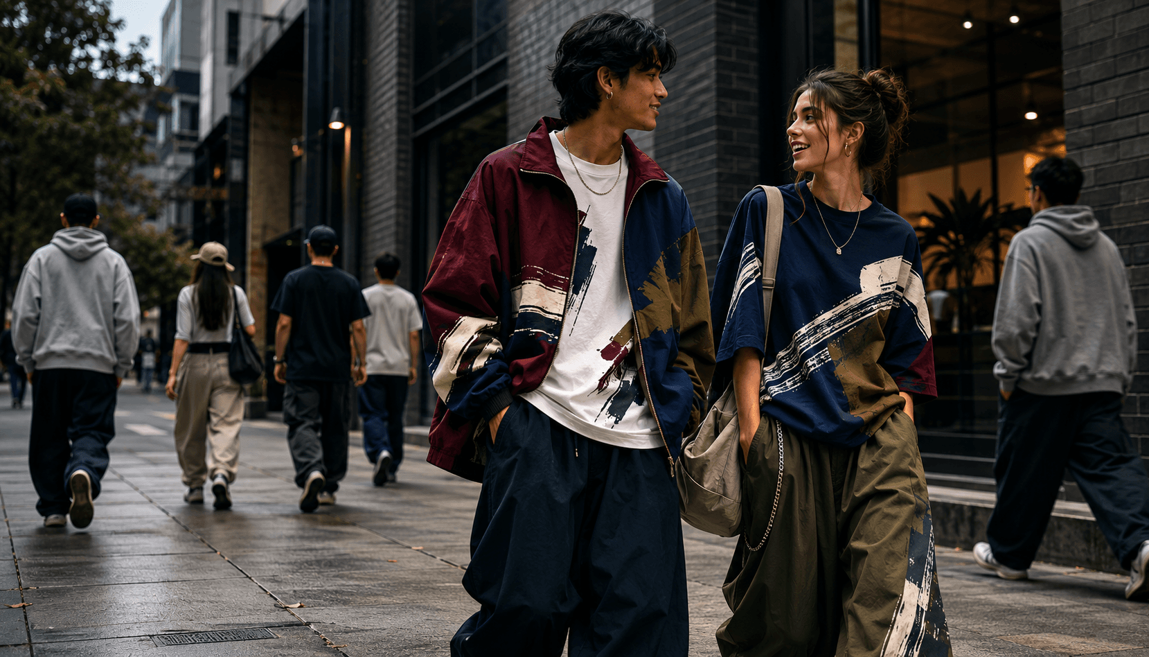 Bold streetwear against the everyday uniform